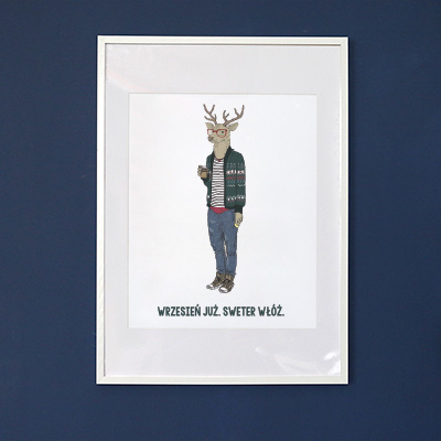 Wrzesień już. Sweter włóż.